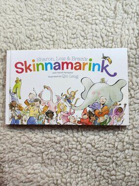 Sharon Lois & Bram Skinnamarink Children's Hardcover Picture Book Qin Leng